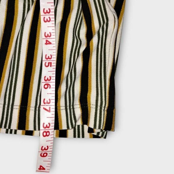 Violet Weekend‎ Womens Dress Sz Medium Navy Knit Stripes Color Block Classicore - Picture 10 of 10